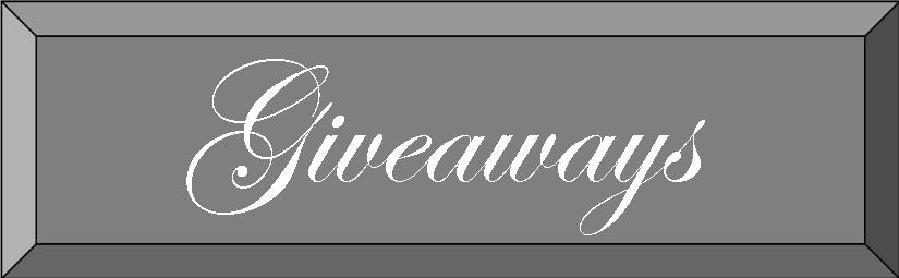 Giveaways/Book signings